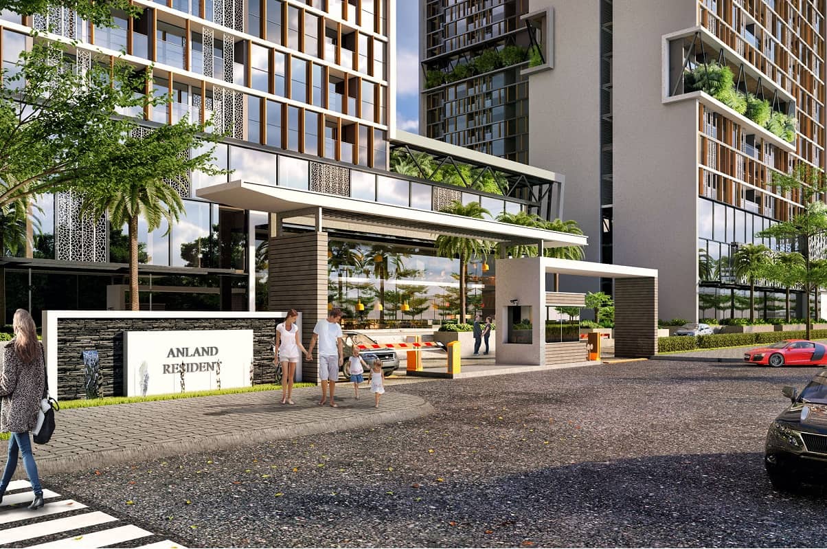 Khu TTTM tại chung cư Anland LakeView