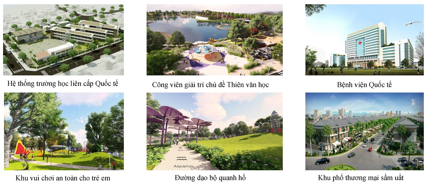Hệ thống tiện ích ngoại khu chung cư Anland Lake View Hệ thống tiện ích ngoại khu chung cư Anland Lake View