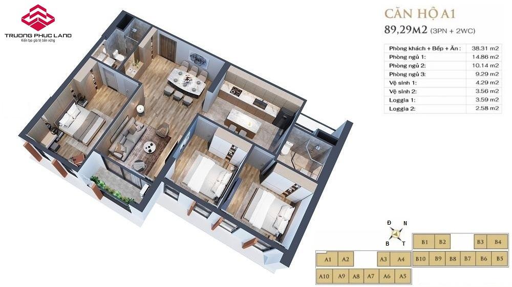 Xem chi tiết Mặt bằng chung cư Anland Lake View Xem chi tiết Mặt bằng chung cư Anland Lake View